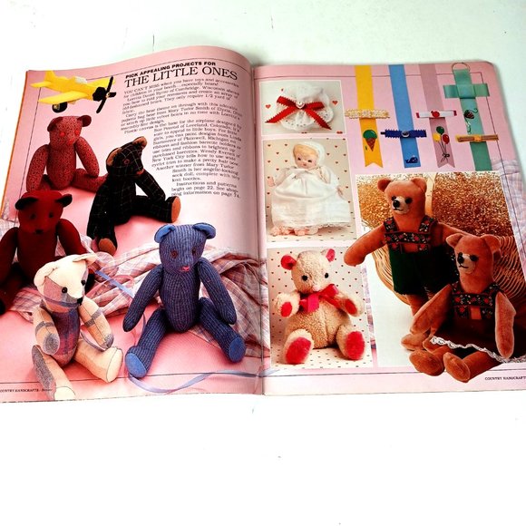 Country Handcrafts Magazine June July 1984 Various Craft Projects 40+ Projects - Picture 5 of 9